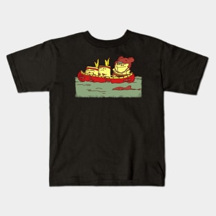 Indian Canoe Kids T-Shirt